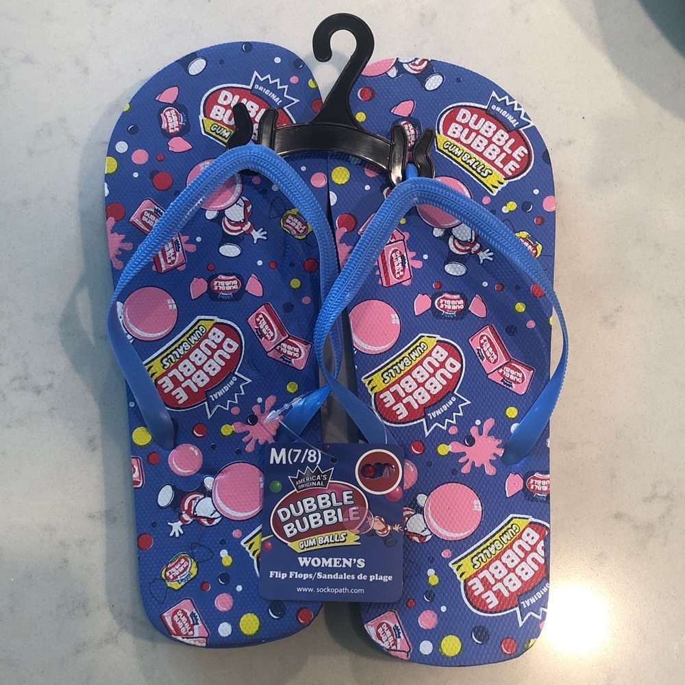 Dubble Bubble Flip Flops